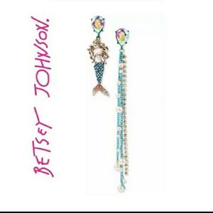 Betsey Johnson Mermaid Earrings